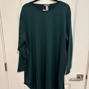 Elegant Teal Women's Dress